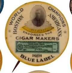 1904 Cigar Makers Blue Label Wolff
